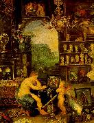 Jan Brueghel The Sense of Vision oil painting picture wholesale